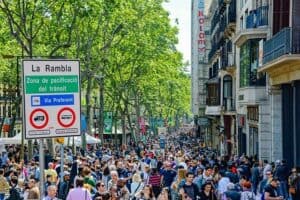Barcelona öffentliches Leben