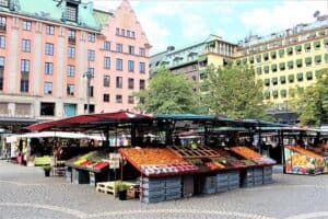 Öffentliches Leben in Stockholm